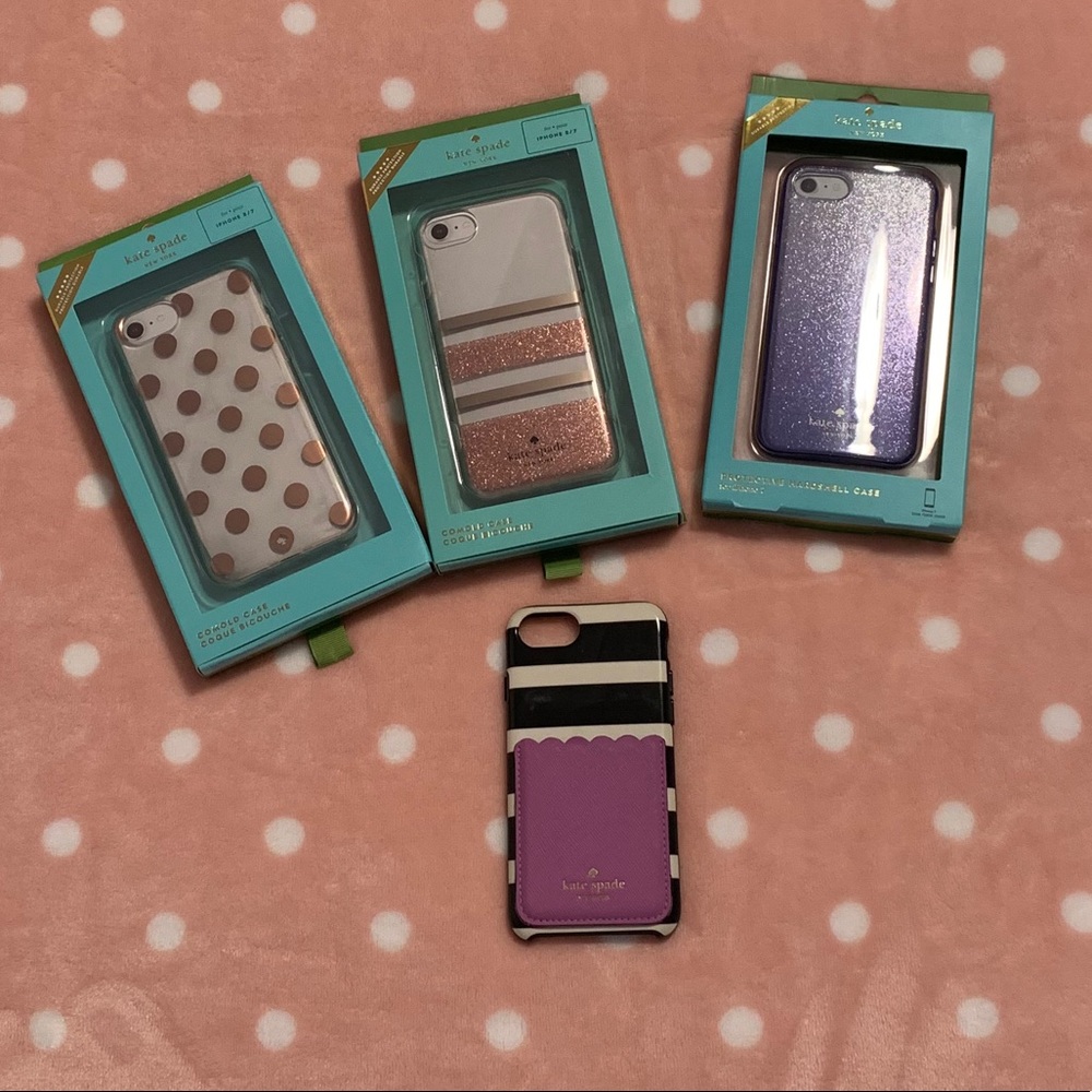 Kate Spade Lot 4 iPhone 6/7/8 Cases